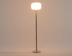 ILIANA floor lamp with marble base 150 cm height