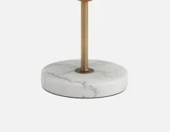 ILIANA table lamp with marble base 43 cm height