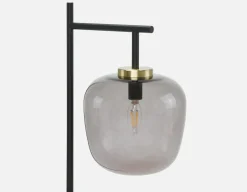 ILLUMI sculptural glass on stem modern floor lamp (61