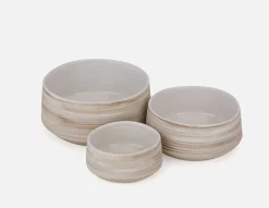 IVA ceramic 3-bowl set
