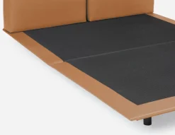 IVY leather king size bed