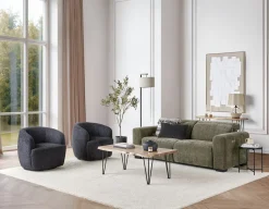 JANELLE swivel armchair