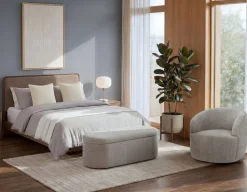 JANELLE swivel armchair