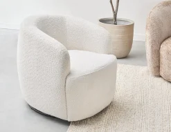 JANELLE swivel armchair