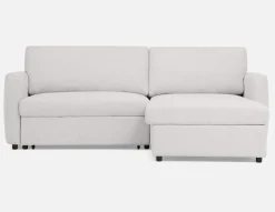 JANICE modern interchangeable storage sectional sofa-bed