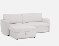 JANICE modern interchangeable storage sectional sofa-bed
