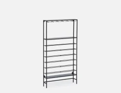 JAZZ contemporary metal wine rack 75x145 cm