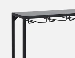 JAZZ contemporary metal wine rack 75x145 cm