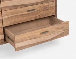 JENSON rosewood 6-drawer dresser