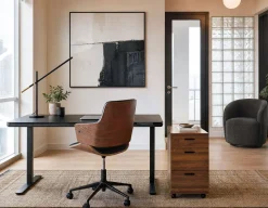 JETSON 2-stage single motor electric desk 120 cm
