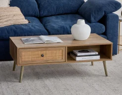 JETT coffee table with storage 110 cm