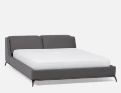 JONNAH leather king size bed