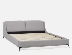 JONNAH leather king size bed