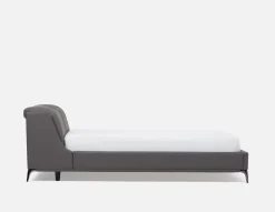 JONNAH leather king size bed