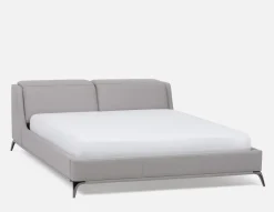 JONNAH leather king size bed
