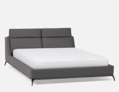 JONNAH leather king size bed