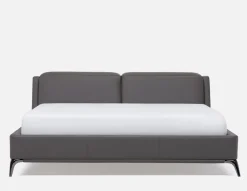 JONNAH leather king size bed