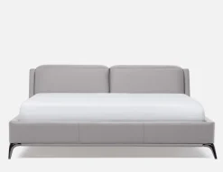 JONNAH leather king size bed