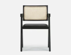 JOSS natural rattan dining armchair
