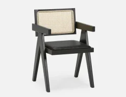 JOSS natural rattan dining armchair