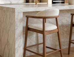 JOSY mid-century counter stool 66cm