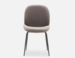 JUDITH contemporary velvet dining chair