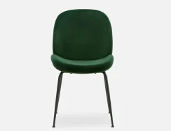 JUDITH contemporary velvet dining chair