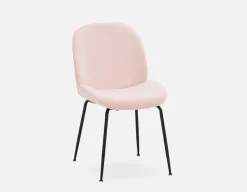 JUDITH contemporary velvet dining chair