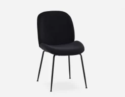JUDITH velvet bar stool with backrest 78 cm