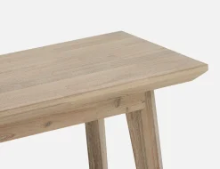 KABBANN acacia wood bench
