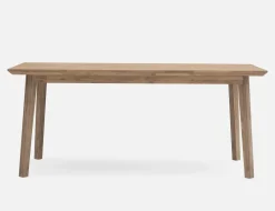KABBANN acacia wood dining table 180 cm
