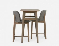 KAILUA mid-century modern 3-piece pub table set