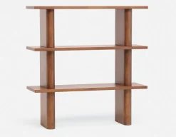 KAYRA 3-tier mirrored Shelves 100 cm