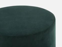 KEIRA velvet ottoman