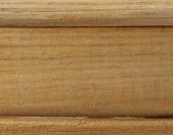 KENEL cache-pot en bois de pin et rotin avec support 61 cm