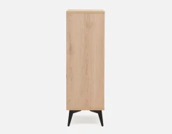 KIERA mid-century modern 5-drawer chest