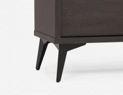 KIERA mid-century modern 5-drawer chest