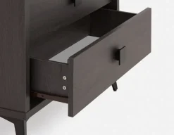 KIERA mid-century modern 5-drawer chest