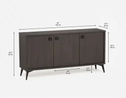 KIERA mid-century modern sideboard