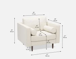 KINSEY armchair