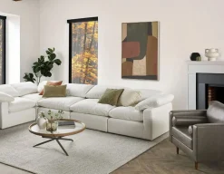 KINSEY 100% leather armchair