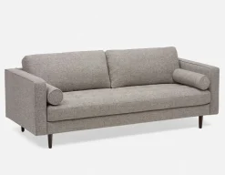 KINSEY mid-century modern 3-seater sofa