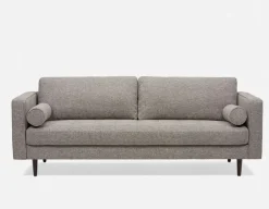 KINSEY mid-century modern 3-seater sofa