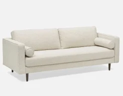 KINSEY mid-century modern 3-seater sofa