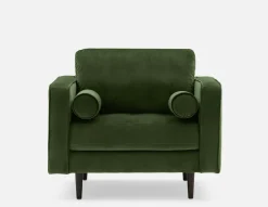 KINSEY velvet armchair
