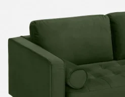 KINSEY velvet loveseat