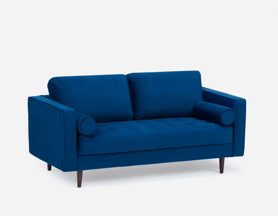 KINSEY velvet loveseat