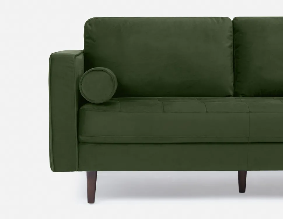 KINSEY velvet loveseat