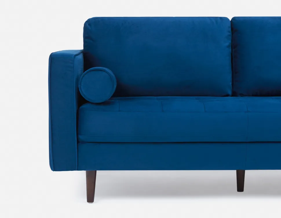 KINSEY velvet loveseat