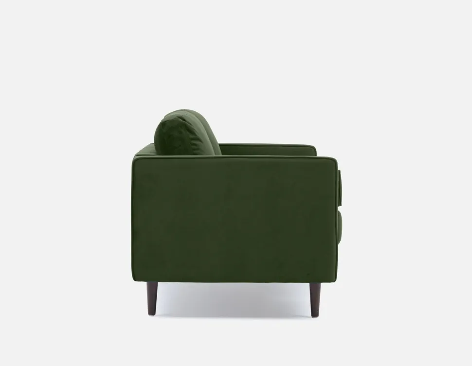 KINSEY velvet loveseat